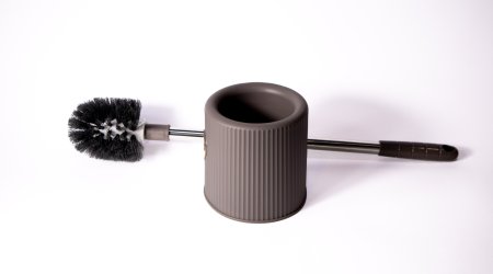 Toilet brush dark color